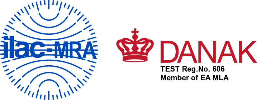 Ecig Compliance is accredited (Mechanical Strength and Child Appeal) by DANAK, the Danish Accreditation Fund, according to ISO 17025